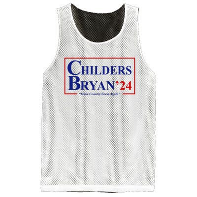 Childers Bryan 2024 Make Country Great Again Mesh Reversible Basketball Jersey Tank