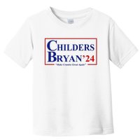 Childers Bryan 2024 Make Country Great Again Toddler T-Shirt