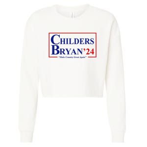 Childers Bryan 2024 Make Country Great Again Cropped Pullover Crew