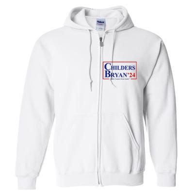 Childers Bryan 2024 Make Country Great Again Full Zip Hoodie