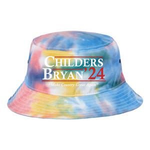 Childers Bryan 2024 Election Tie Dye Newport Bucket Hat