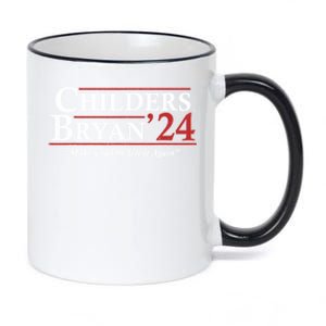 Childers Bryan 2024 Election 11oz Black Color Changing Mug