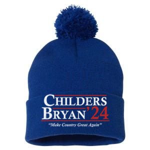 Childers Bryan 2024 Election Pom Pom 12in Knit Beanie