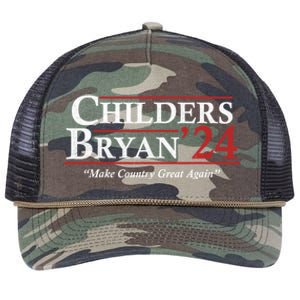 Childers Bryan 2024 Election Retro Rope Trucker Hat Cap