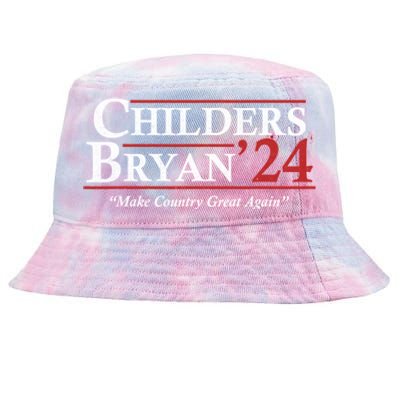 Childers Bryan 2024 Election Tie-Dyed Bucket Hat