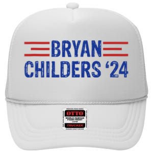 Childers Bryan 2024 Election High Crown Mesh Back Trucker Hat