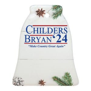 Childers Bryan 2024 Make Country Great Again Ceramic Bell Ornament