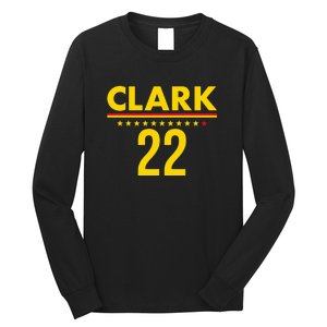 Clark Basketball 22 Indiana Long Sleeve Shirt