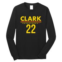 Clark Basketball 22 Indiana Long Sleeve Shirt