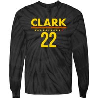 Clark Basketball 22 Indiana Tie-Dye Long Sleeve Shirt