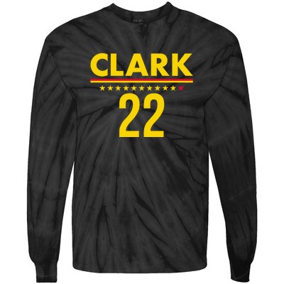 Clark Basketball 22 Indiana Tie-Dye Long Sleeve Shirt