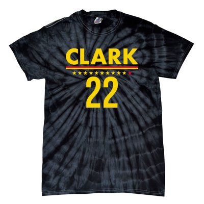 Clark Basketball 22 Indiana Tie-Dye T-Shirt