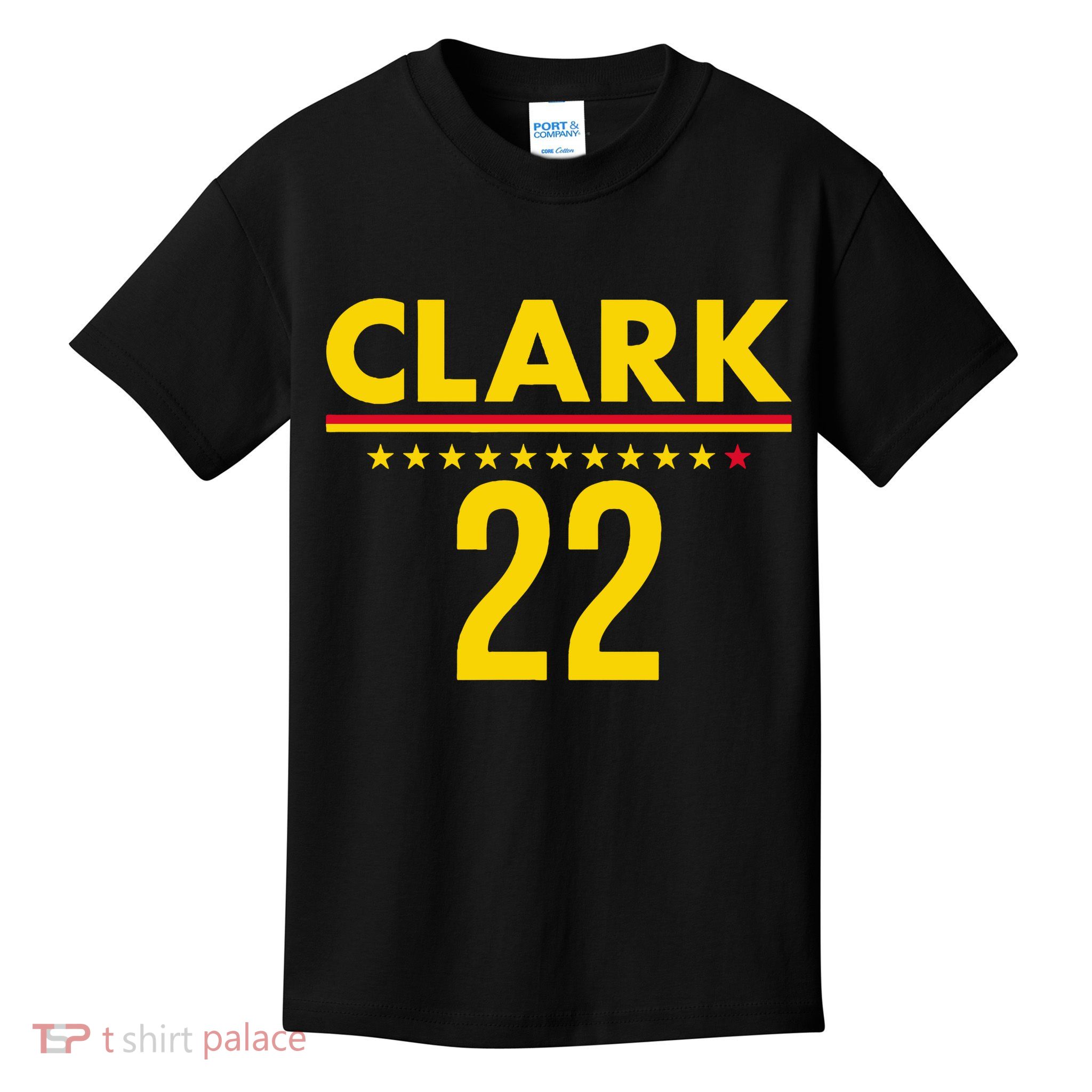 Clark Basketball 22 Indiana Kids T-Shirt