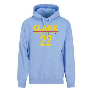 Clark Basketball 22 Indiana Unisex Surf Hoodie