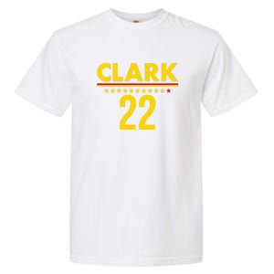 Clark Basketball 22 Indiana Garment-Dyed Heavyweight T-Shirt