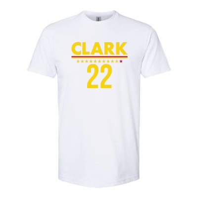 Clark Basketball 22 Indiana Softstyle® CVC T-Shirt