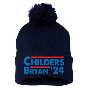 Childers Bryan '24 Pom Pom 12in Knit Beanie