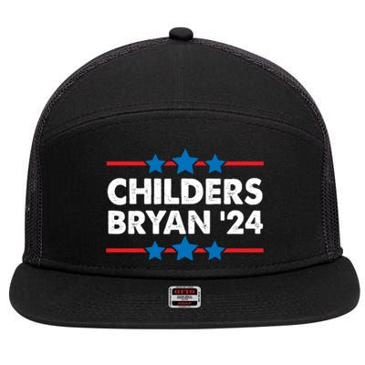 Childers Bryan '24 7 Panel Mesh Trucker Snapback Hat