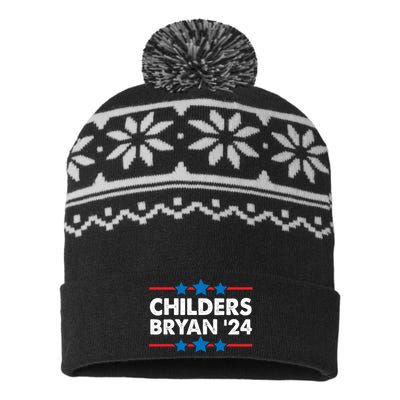 Childers Bryan '24 USA-Made Snowflake Beanie