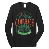 Camp Bach 2024 Getting Hitched Camping Long Sleeve Shirt