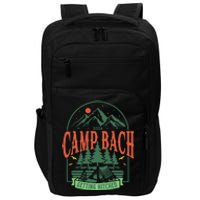 Camp Bach 2024 Getting Hitched Camping Impact Tech Backpack