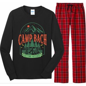 Camp Bach 2024 Getting Hitched Camping Long Sleeve Pajama Set