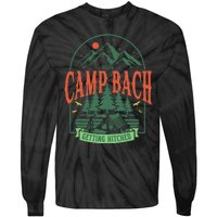 Camp Bach 2024 Getting Hitched Camping Tie-Dye Long Sleeve Shirt