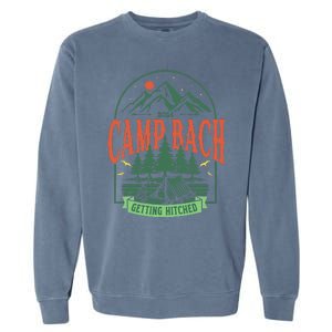 Camp Bach 2024 Getting Hitched Camping Garment-Dyed Sweatshirt