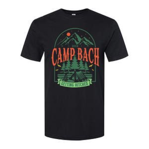 Camp Bach 2024 Getting Hitched Camping Softstyle CVC T-Shirt