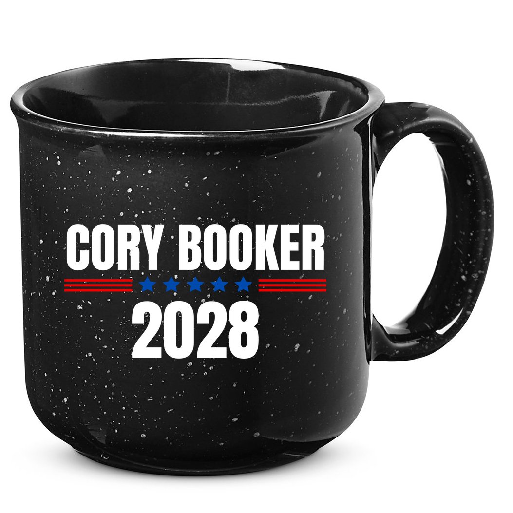 Cory Booker 2028 15oz Campfire Ceramic Mug