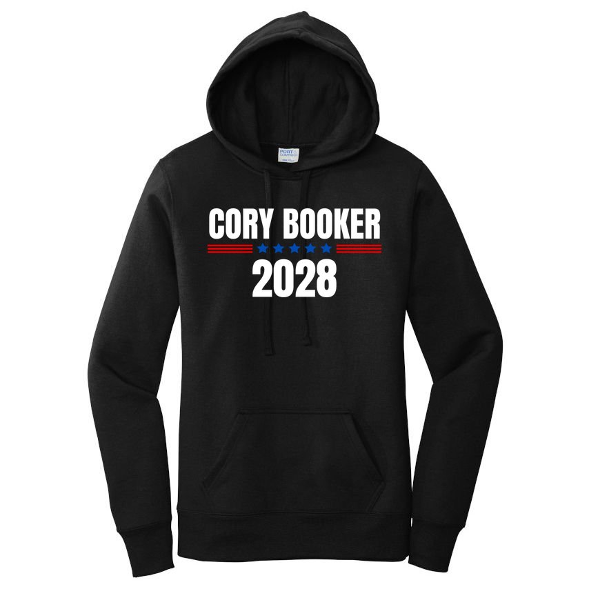Cory Booker 2028 Women's Pullover Hoodie