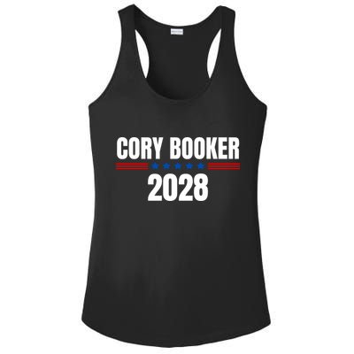 Cory Booker 2028 Ladies PosiCharge Competitor Racerback Tank