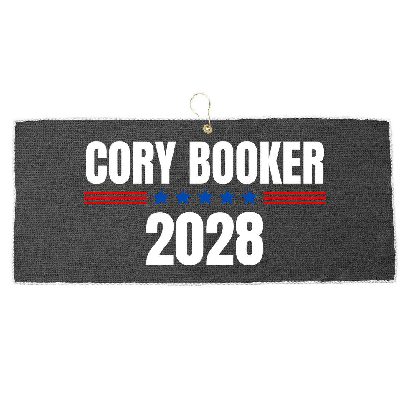 Cory Booker 2028 Large Microfiber Waffle Golf Towel