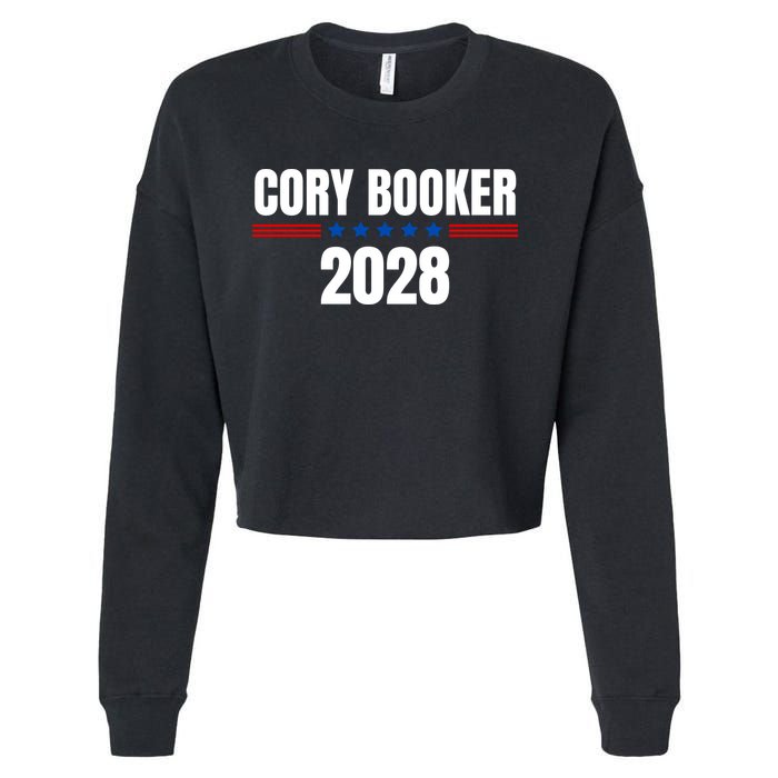 Cory Booker 2028 Cropped Pullover Crew