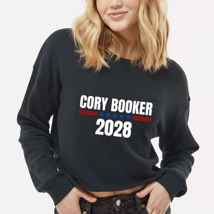 Cory Booker 2028 Cropped Pullover Crew