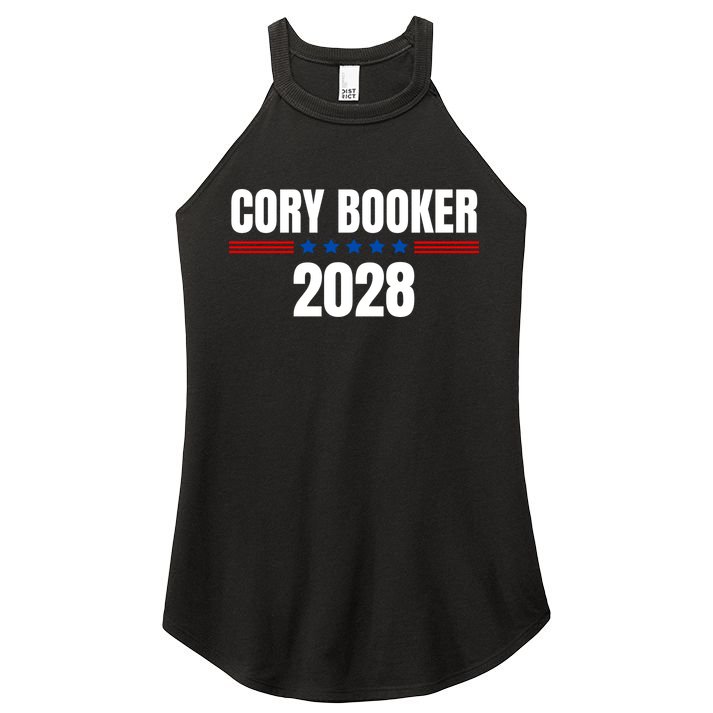 Cory Booker 2028 Women's Perfect Tri Rocker Tank