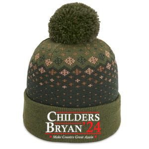 Childers Bryan 2024 Make Country Great The Baniff Cuffed Pom Beanie