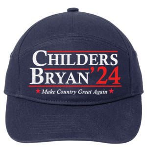 Childers Bryan 2024 Make Country Great 7-Panel Snapback Hat