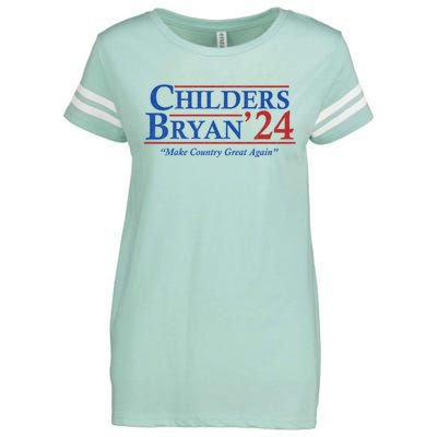 Childers Bryan 2024 Make Country Great Again Enza Ladies Jersey Football T-Shirt