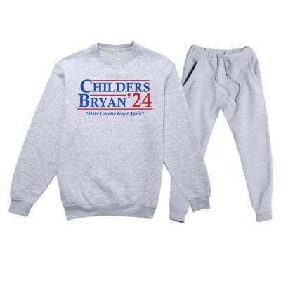 Childers Bryan 2024 Make Country Great Again Premium Crewneck Sweatsuit Set