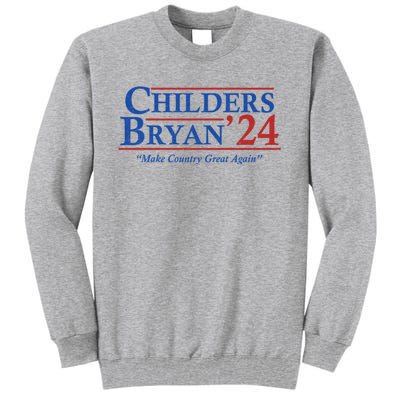 Childers Bryan 2024 Make Country Great Again Tall Sweatshirt