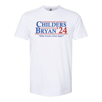 Childers Bryan 2024 Make Country Great Again Softstyle CVC T-Shirt