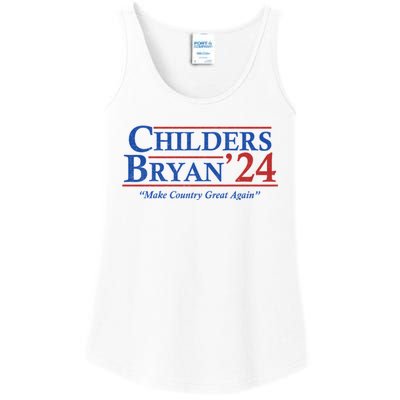 Childers Bryan 2024 Make Country Great Again Ladies Essential Tank