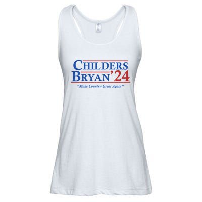 Childers Bryan 2024 Make Country Great Again Ladies Essential Flowy Tank