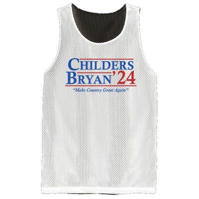 Childers Bryan 2024 Make Country Great Again Mesh Reversible Basketball Jersey Tank