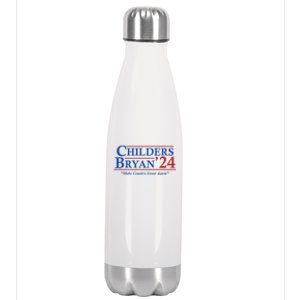 Childers Bryan 2024 Make Country Great Again Stainless Steel Insulated Water Bottle