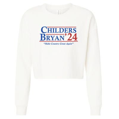 Childers Bryan 2024 Make Country Great Again Cropped Pullover Crew