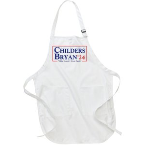 Childers Bryan 2024 Make Country Great Again Full-Length Apron With Pockets