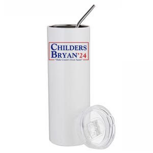 Childers Bryan 2024 Make Country Great Again Stainless Steel Tumbler