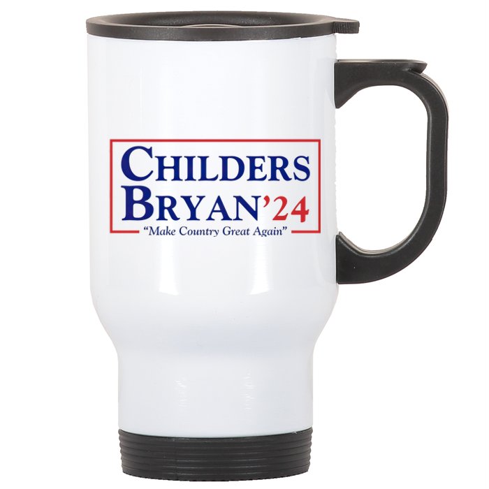 Childers Bryan 2024 Make Country Great Again Stainless Steel Travel Mug